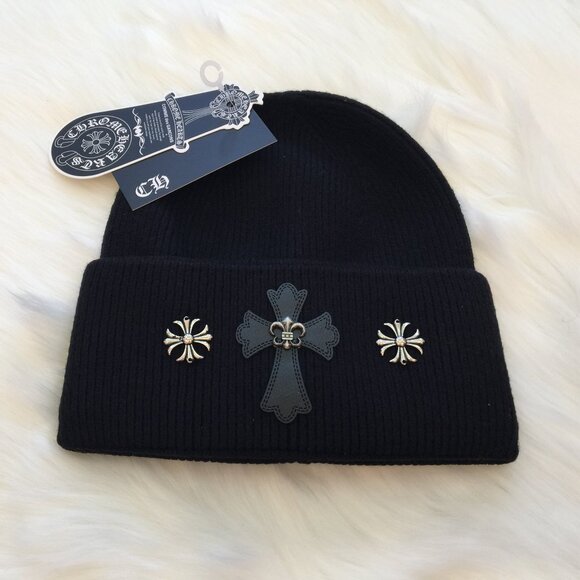 ✨💖Classic💖✨ Chrome Hearts Black Hat